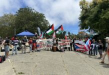 Bay Area Boricuas and Allies Celebrate July 4th with “No Ice! No Kings! No Colonies!”